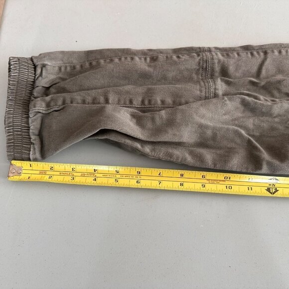 Democracy AbSolution Khaki Green Jeans Cropped Size 6 - Picture 12 of 13